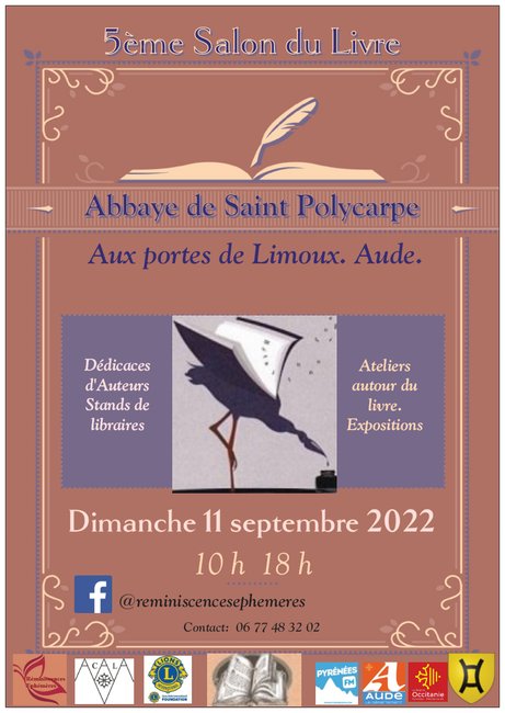Salon du livre de Limoux 2022